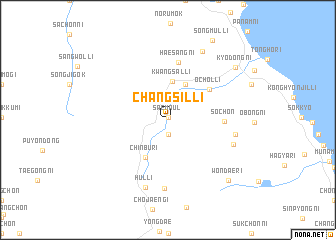 map of Changsil-li