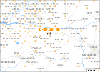 map of Changsin-ni