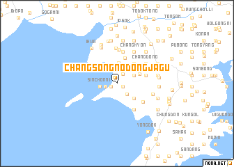 map of Changsong-nodongjagu