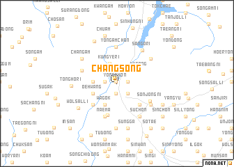 map of Changsŏng