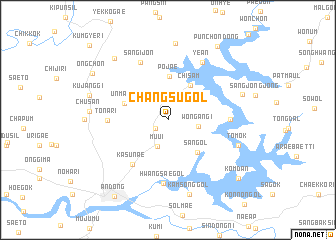 map of Changsu-gol