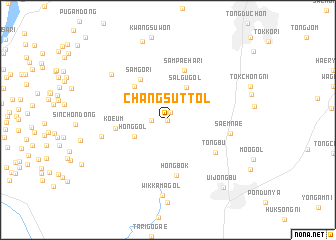 map of Changsuttol