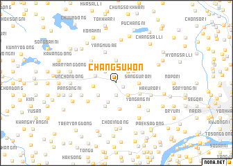 map of Changsuwŏn