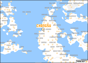 map of Changsu