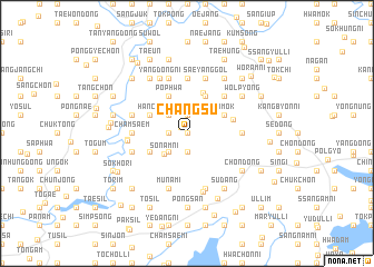 map of Changsu