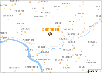 map of Changsu