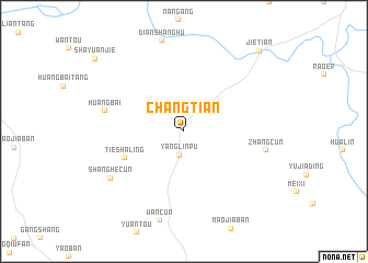 map of Changtian