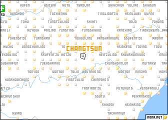 map of Chang-ts\