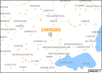 map of Changueo