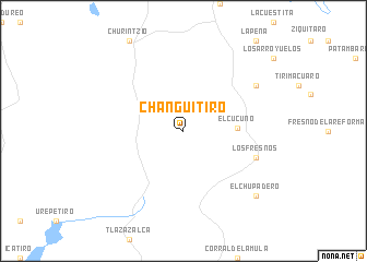 map of Changuitiro