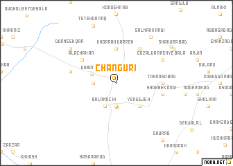 map of Changūrī