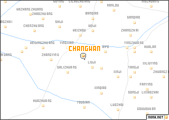 map of Changwan