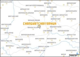 map of Changwat Chaiyaphum