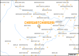 map of Changwat Chiang Rai