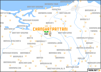 map of Changwat Pattani