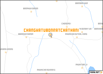 map of Changwat Ubon Ratchathani