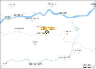 map of Changxi