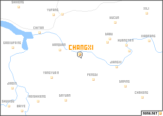 map of Changxi