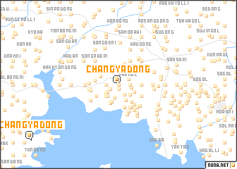 map of Changya-dong