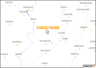 map of Changyanba