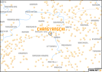 map of Changyangch\