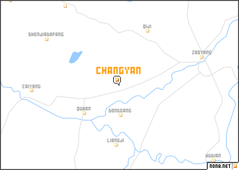 map of Changyan