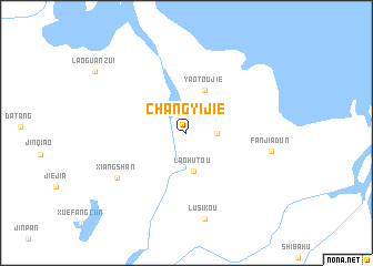 map of Changyijie