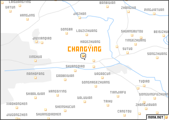 map of Changying