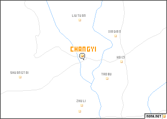 map of Changyi