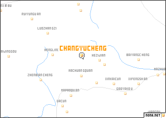 map of Changyucheng