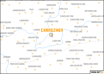 map of Changzhen