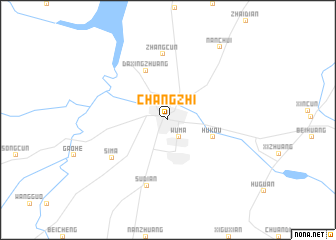 map of Changzhi