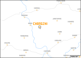 map of Changzhi