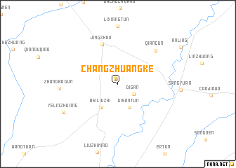map of Changzhuangke