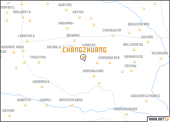 map of Changzhuang