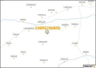map of Changzhuang