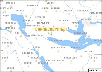 map of Changzhuyingzi