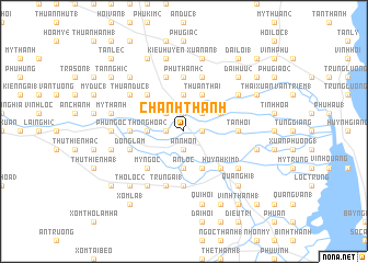 map of Chánh Thạnh