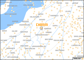 map of Chānini