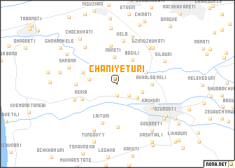 map of Chaniyeturi