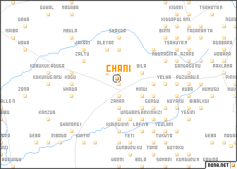 map of Chani