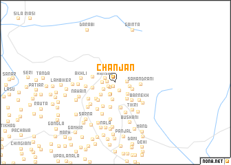 map of Chanjan