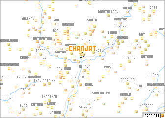 map of Chanjāt