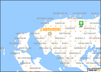 map of Chankanai