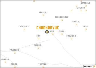 map of Chankanyuc