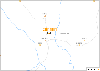 map of Chʼankʼa