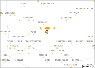 map of Chankin