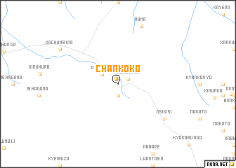 map of Chankoko