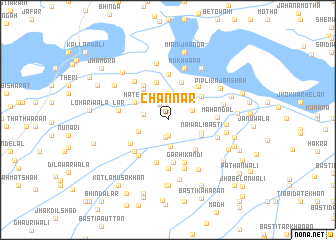 map of Channar