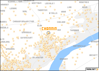 map of Channin